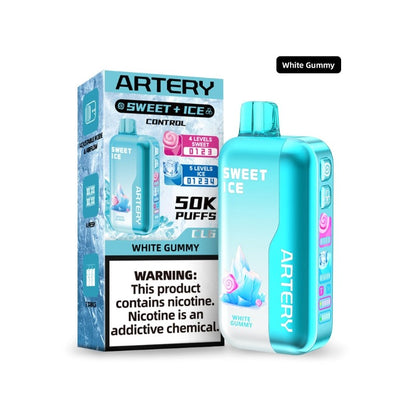 white gummy artery cl6 sweet & ice control 50k