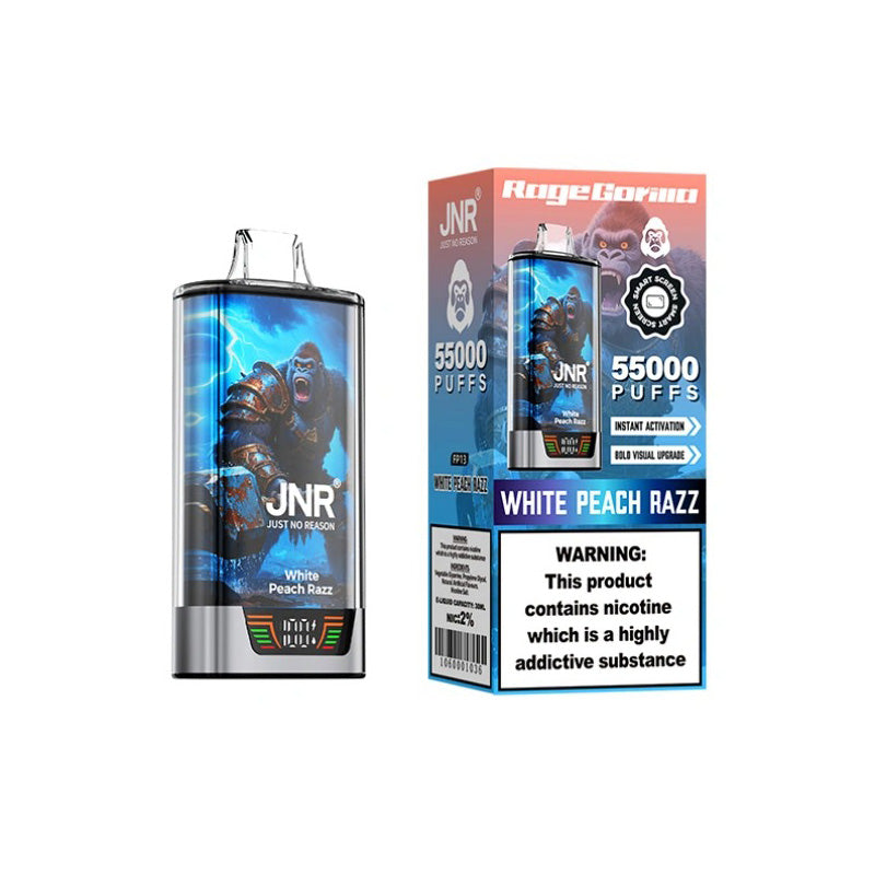 white peach razz jnr ragegorilla 55k