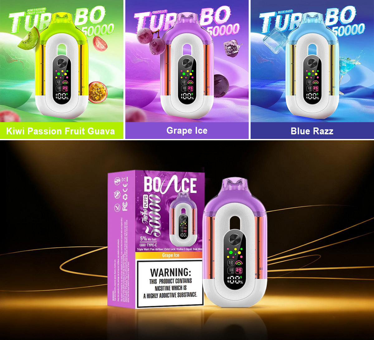 bounce turbo 50000