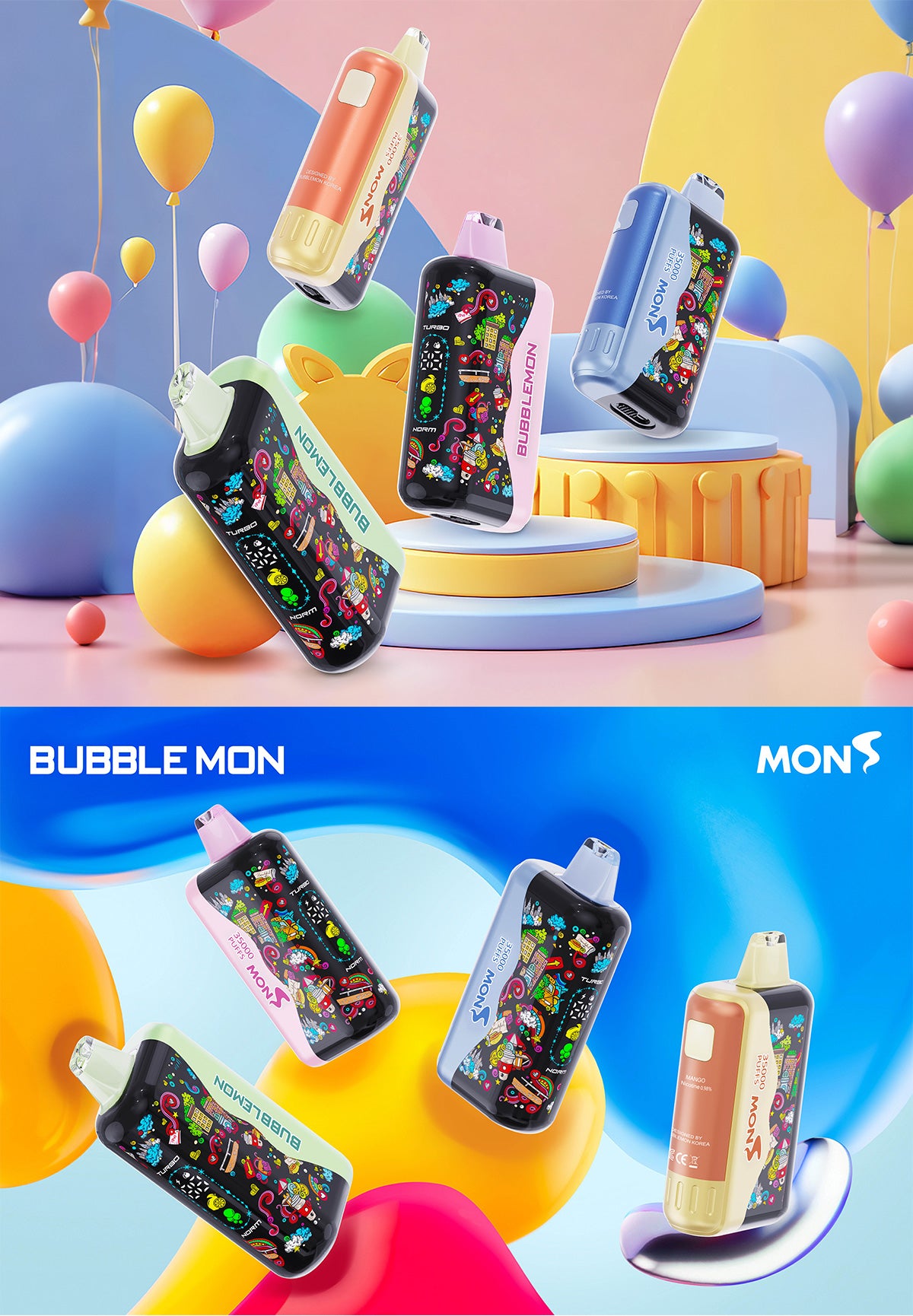 bubblemon graffiti tuzzy 35000