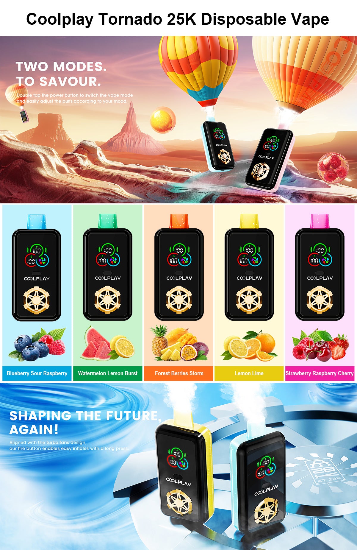 coolplay tornado 25k