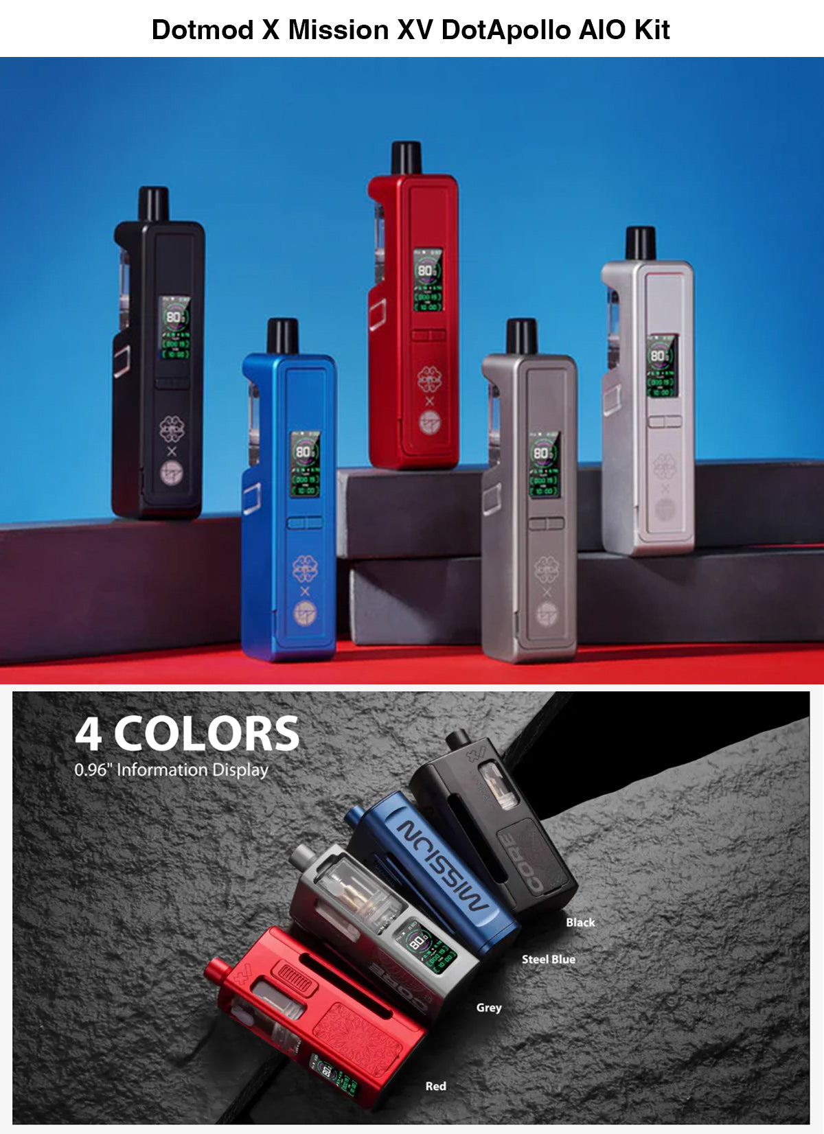 dotmod x mission xv dotapollo aio kit