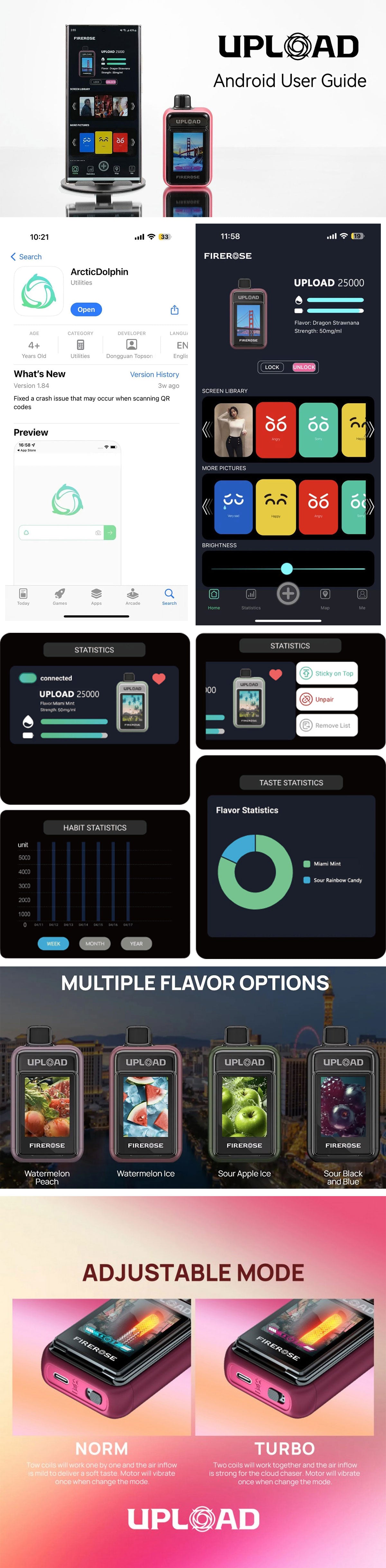 firerose upload 25000 disposable vape