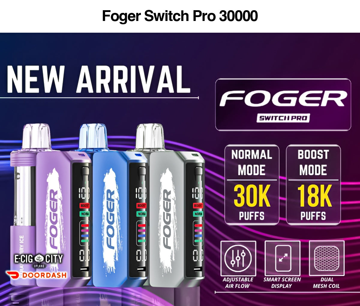 foger switch pro 30000