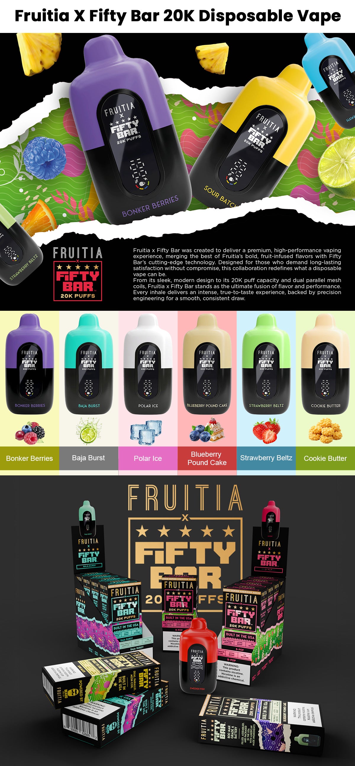 fruitia x fifty bar 20k