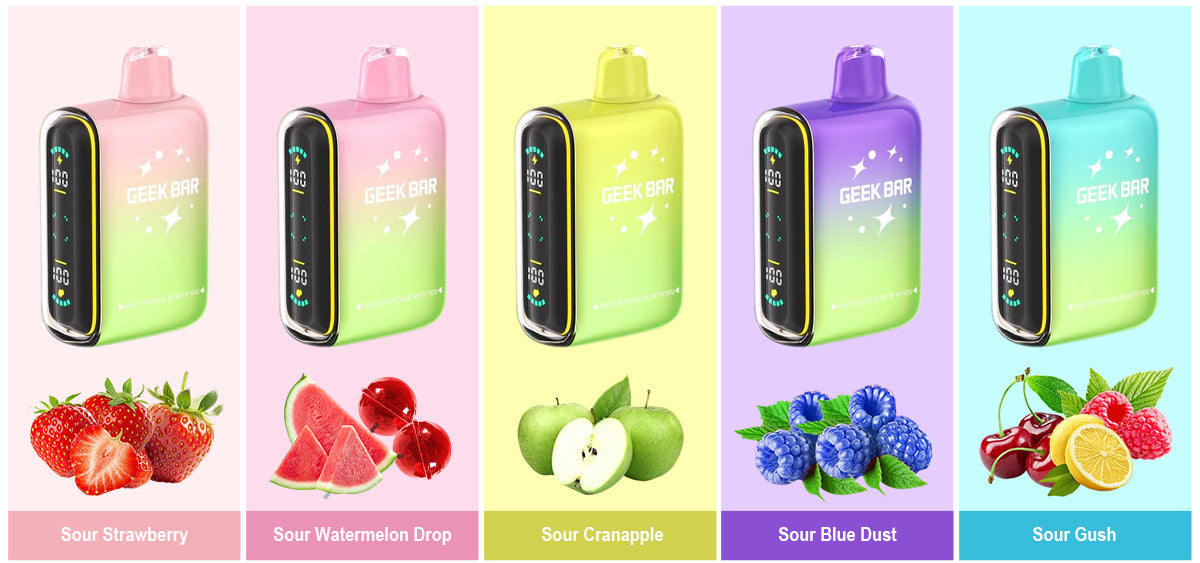 geek bar pulse 15000 sour edition disposable vape