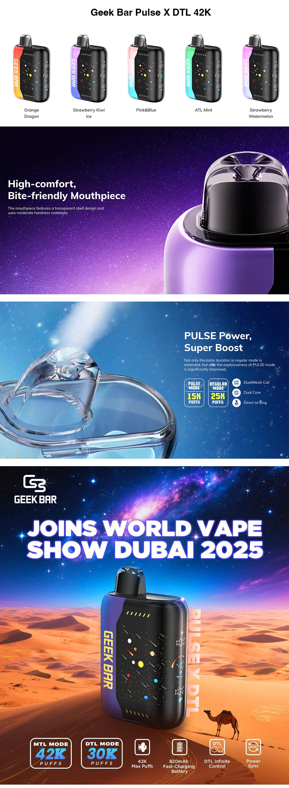 geek bar pulse x dtl 42k