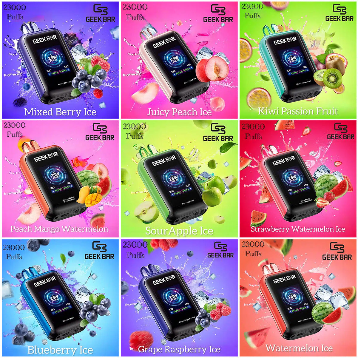 geek bar watt 23000 disposable vape