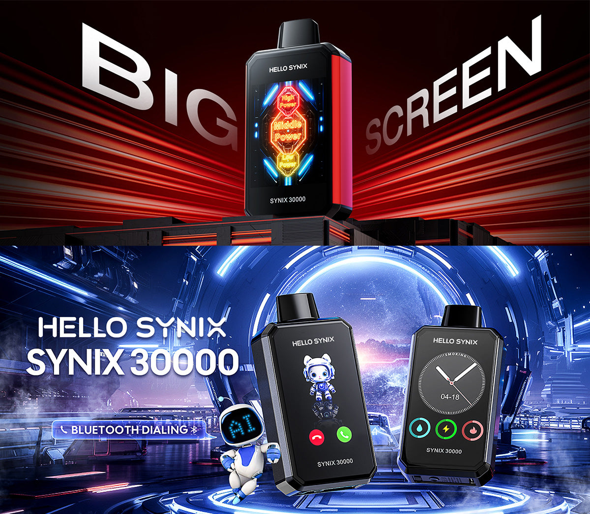 hello synix 30k zero nicotine vape