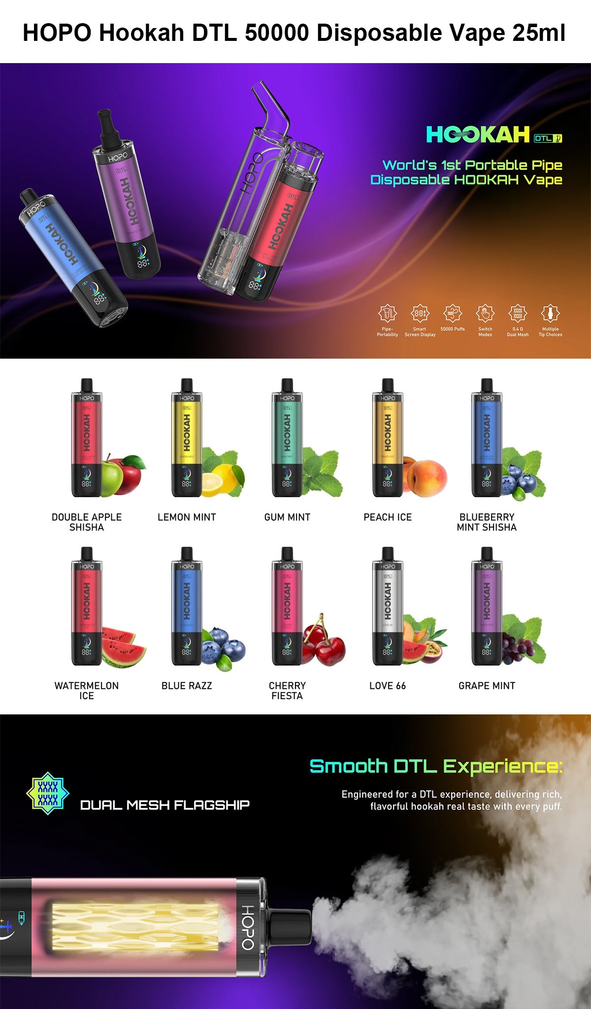 hopo hookah dtl 50000