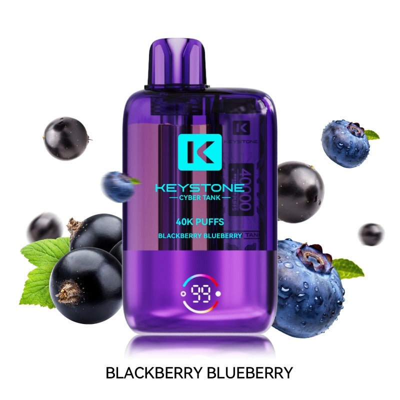 Keystone Cyber Tank 40K Zero Nicotine Disposable Vape 0% (40000 Puffs) |  Morevaping