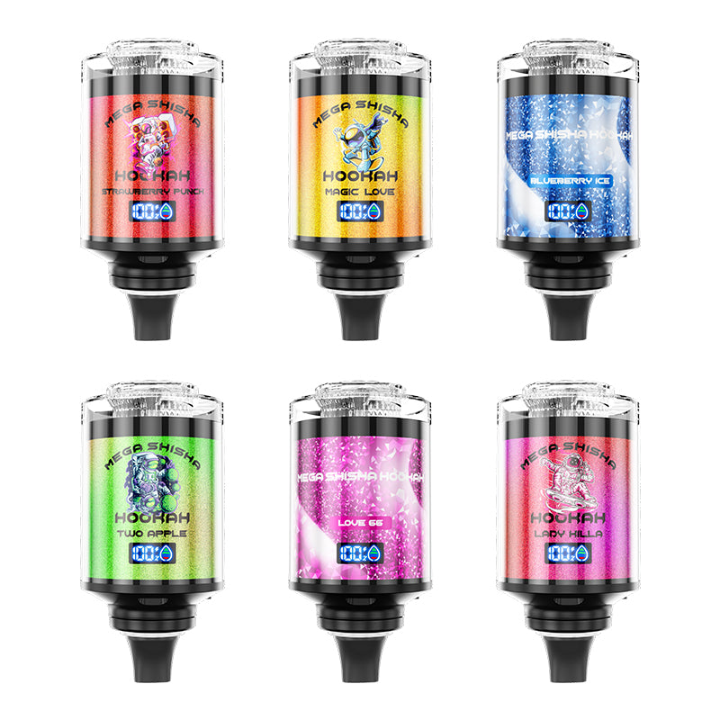 JNR Mega Shisha Hookah 100K Disposable Vape 2%