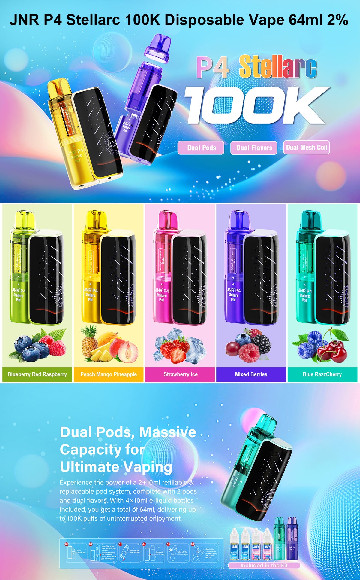 jnr p4 stellarc 100k