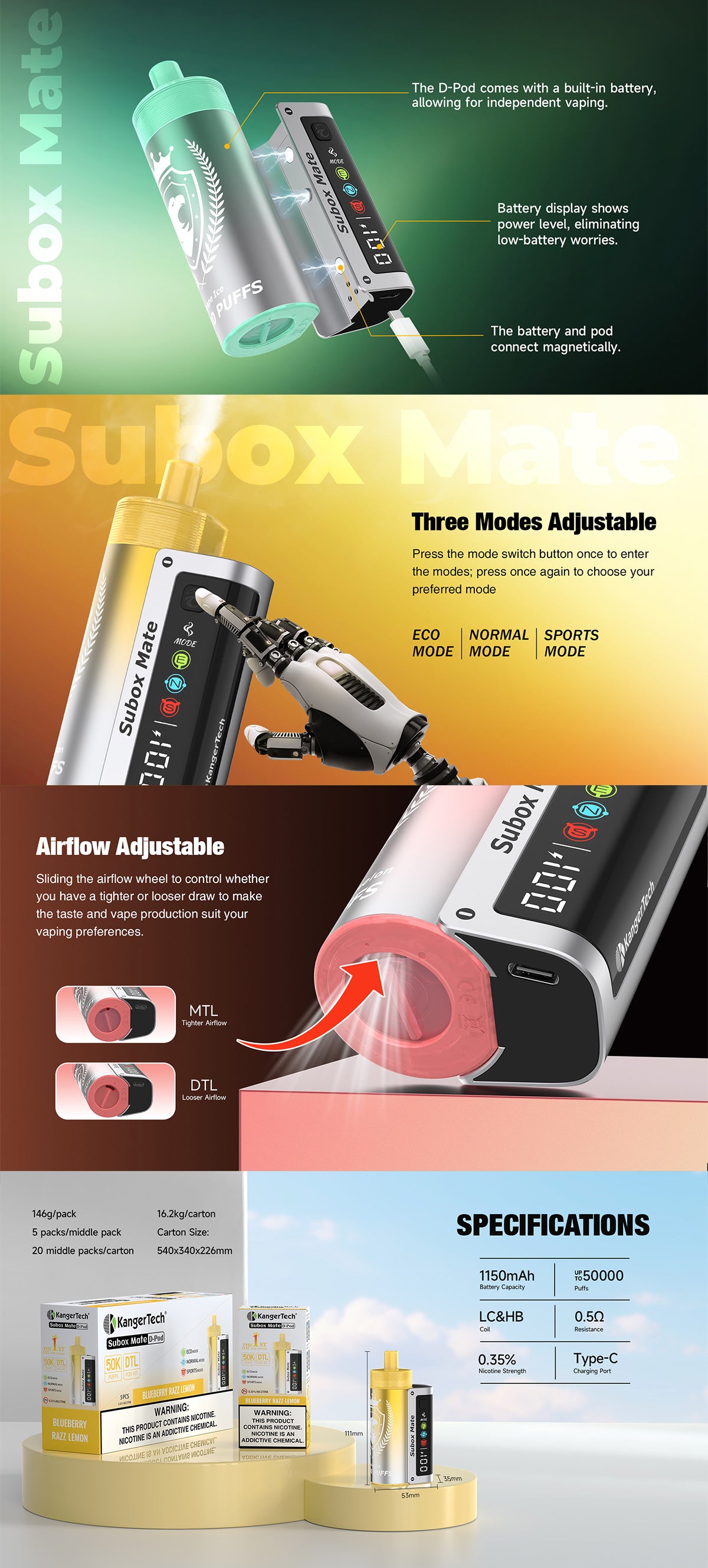 kanger subox mate 50k