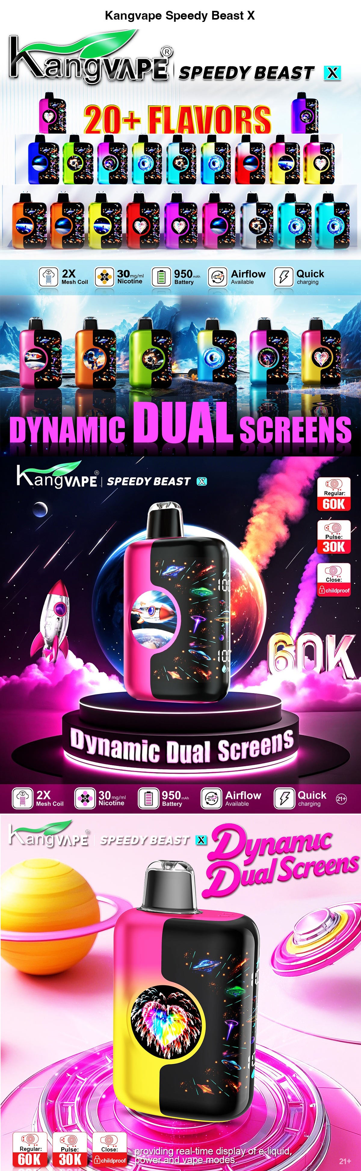 kangvape speedy beast x 60k