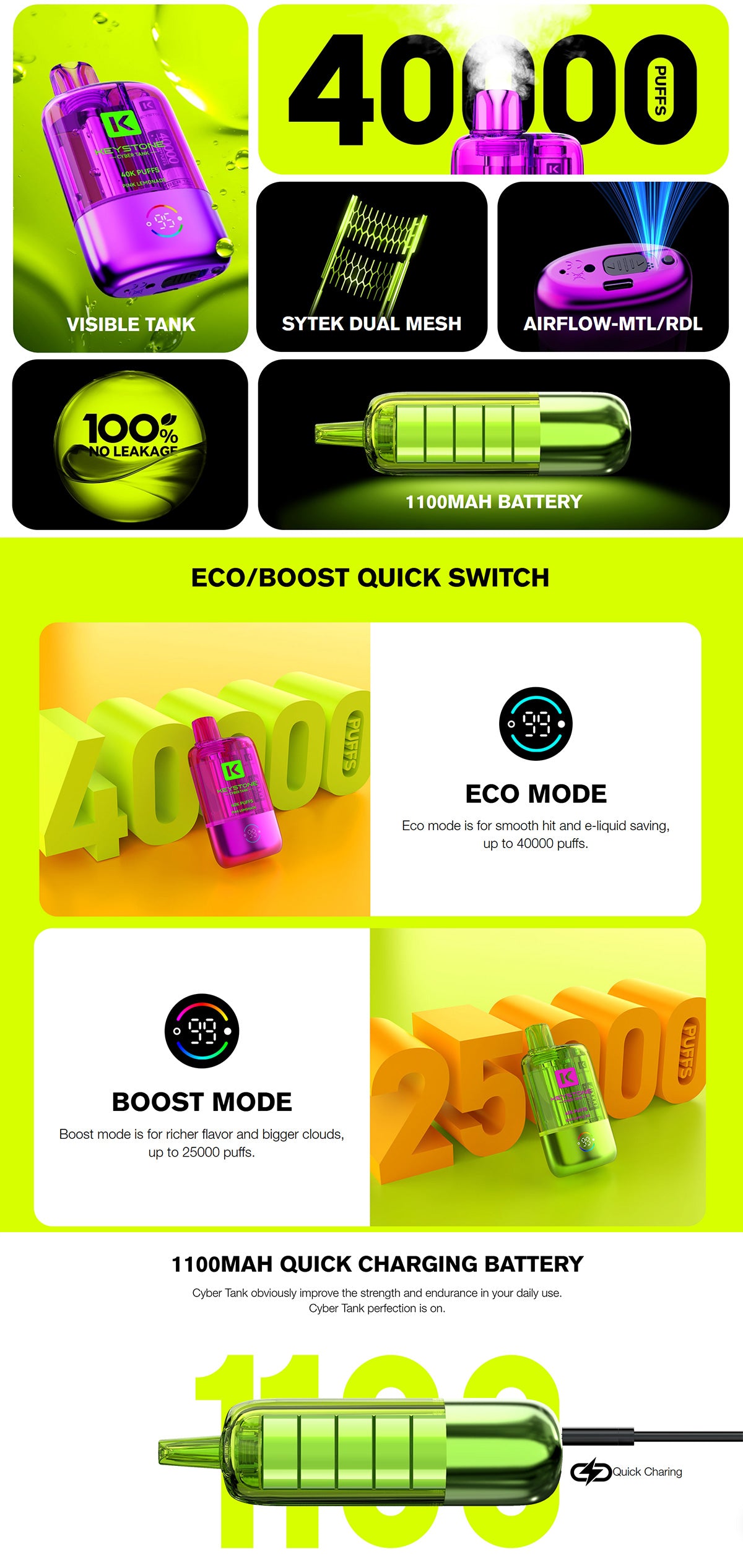 keystone cyber tank 40000 zero nicotine