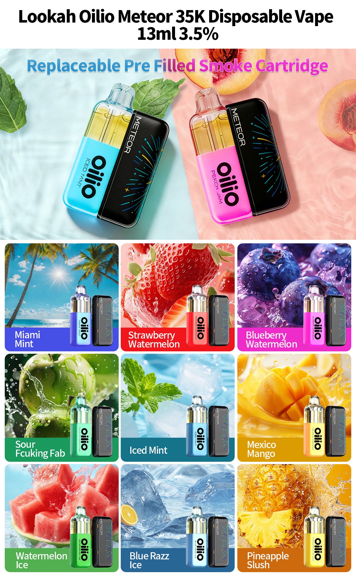 lookah oilio meteor 35k