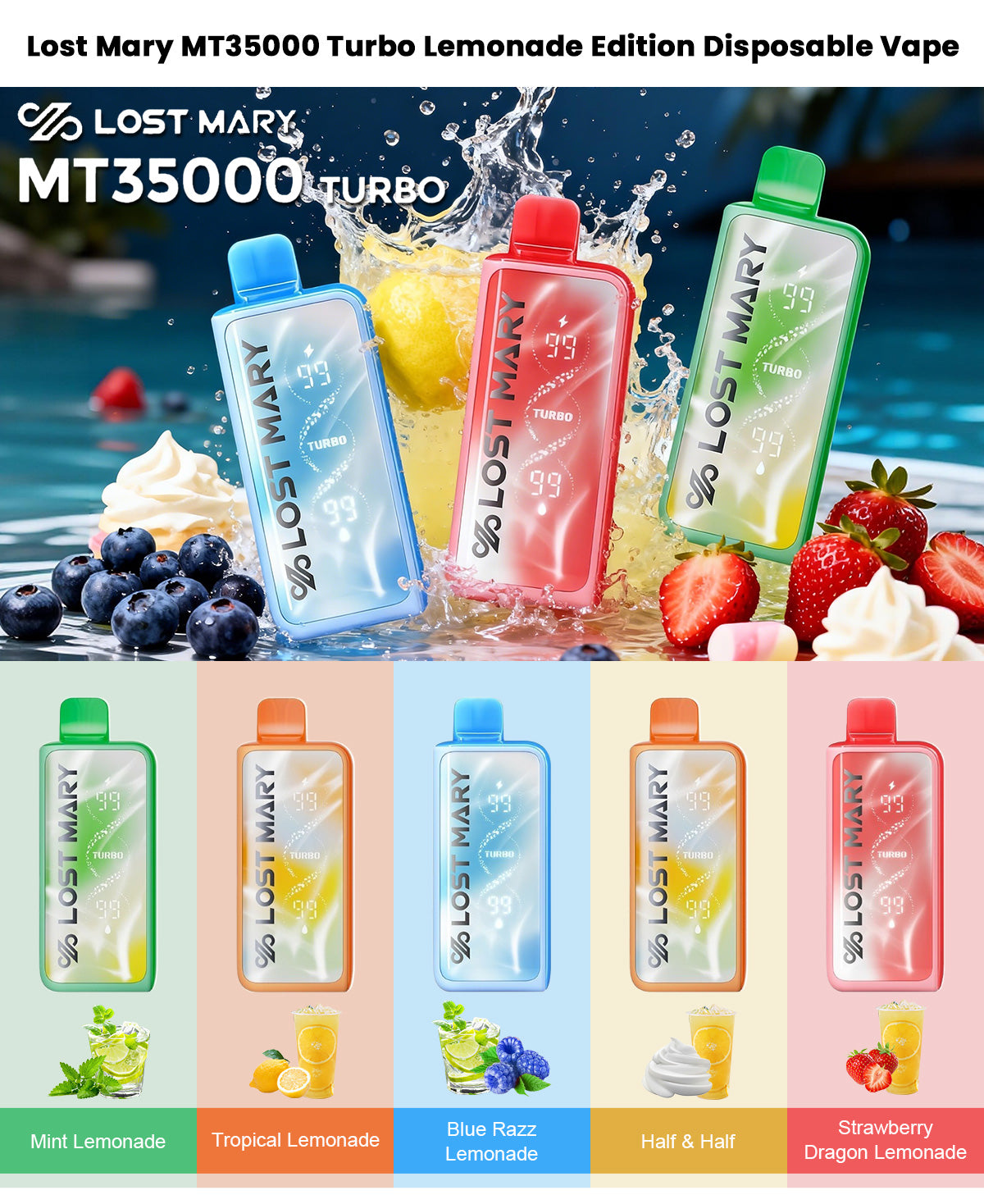 lost mary mt35000 turbo lemonade edition