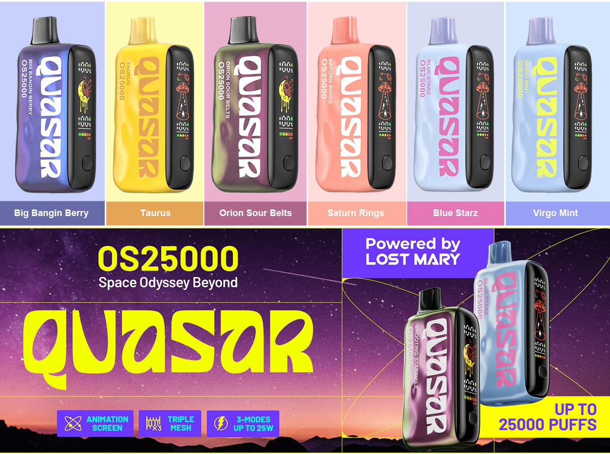 lost mary quasar os25000 disposable vape
