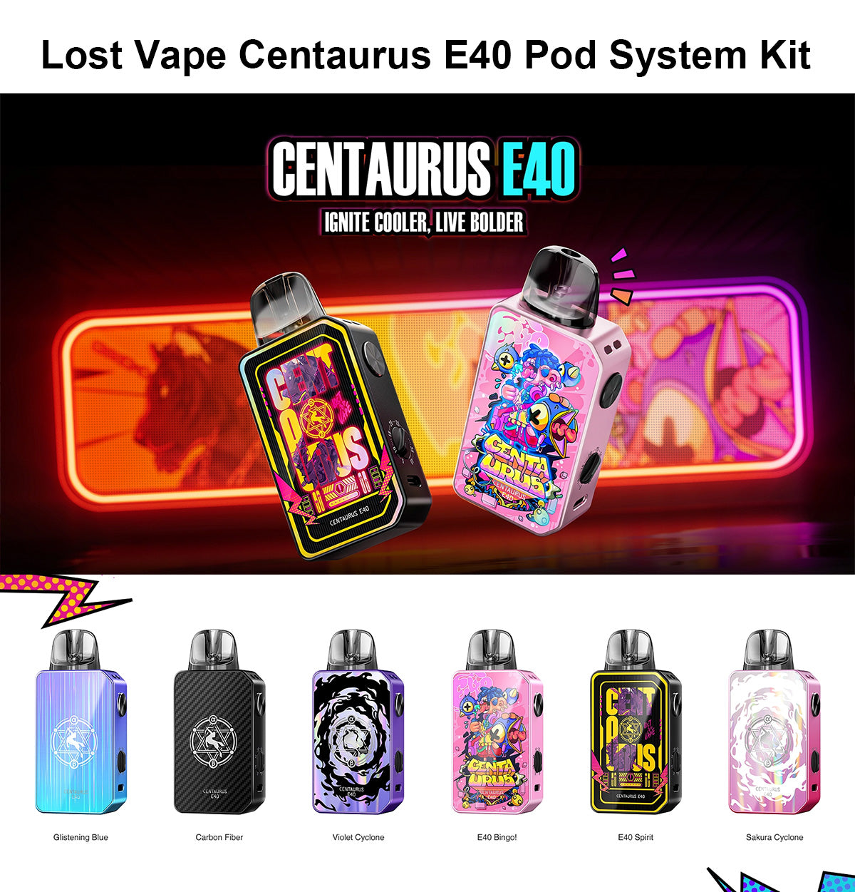 lost vape centaurus e40