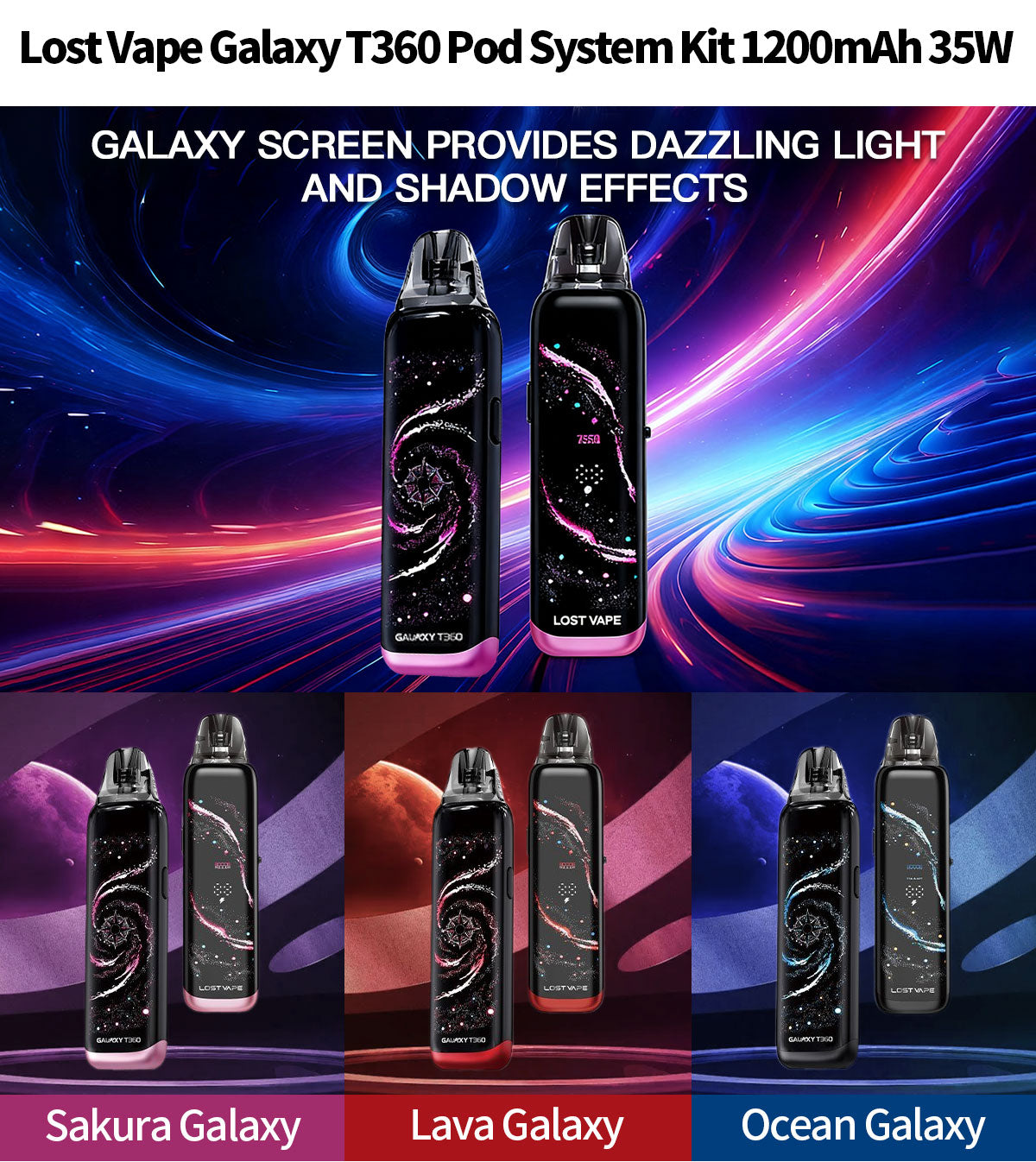 lost vape galaxy t360