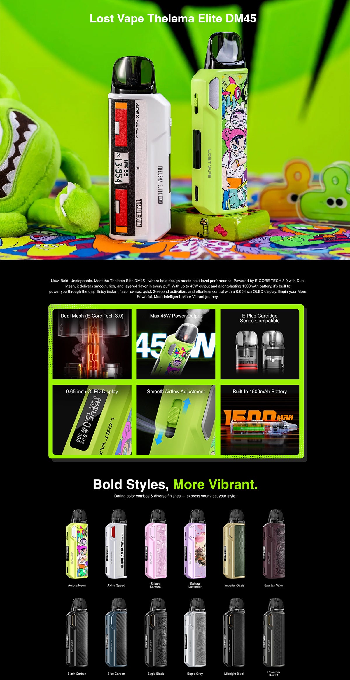 lost vape thelema elite dm45