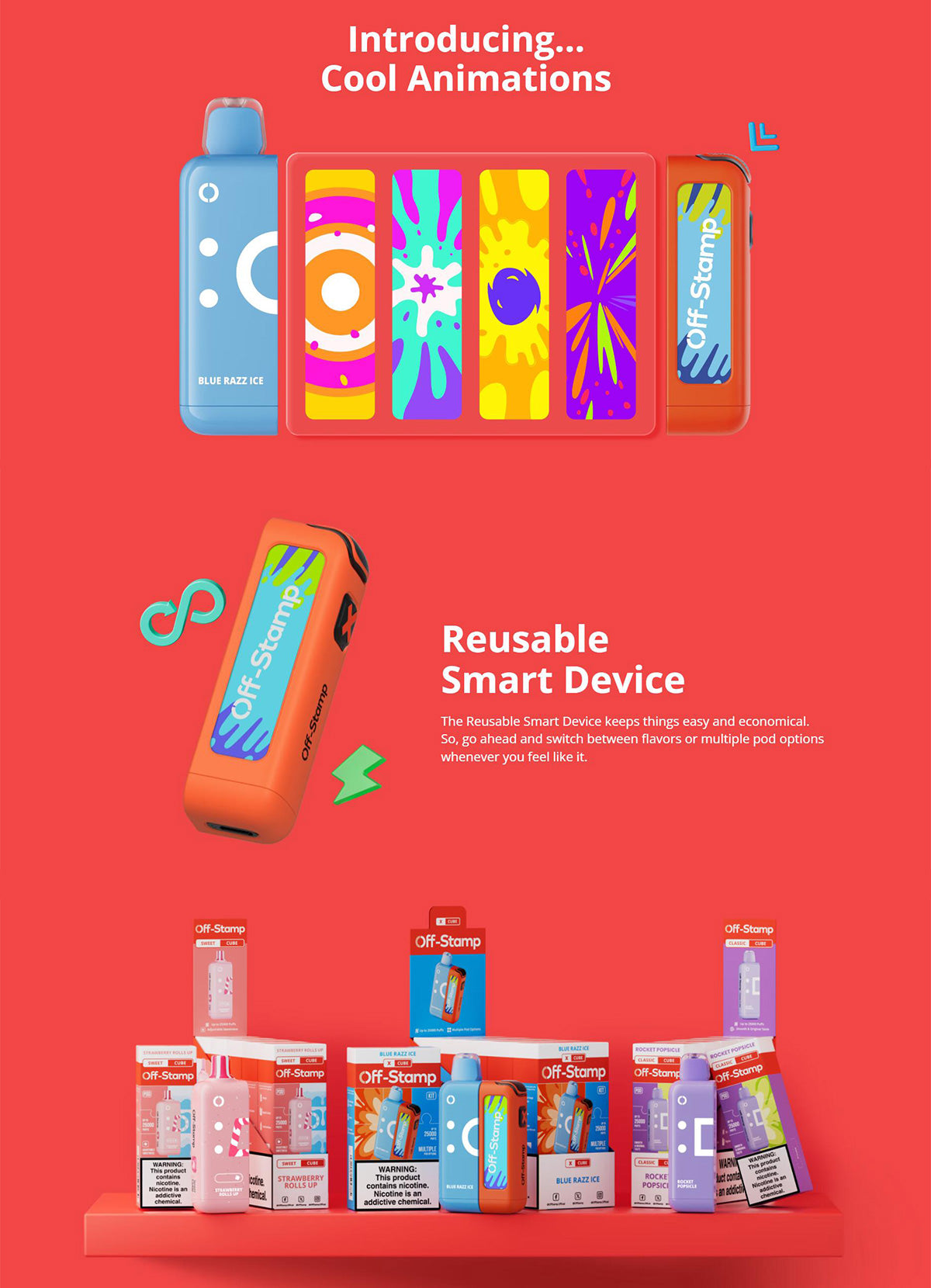 off stamp x cube 25000