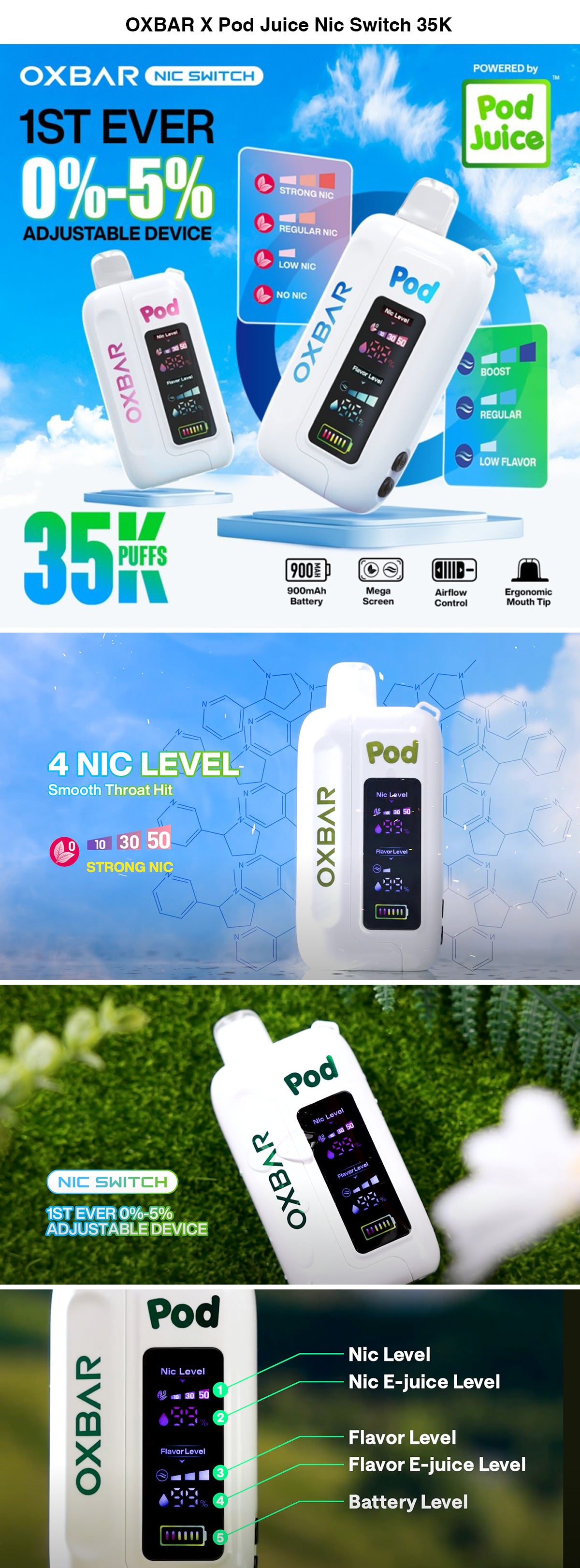 oxbar x pod juice nic switch 35k