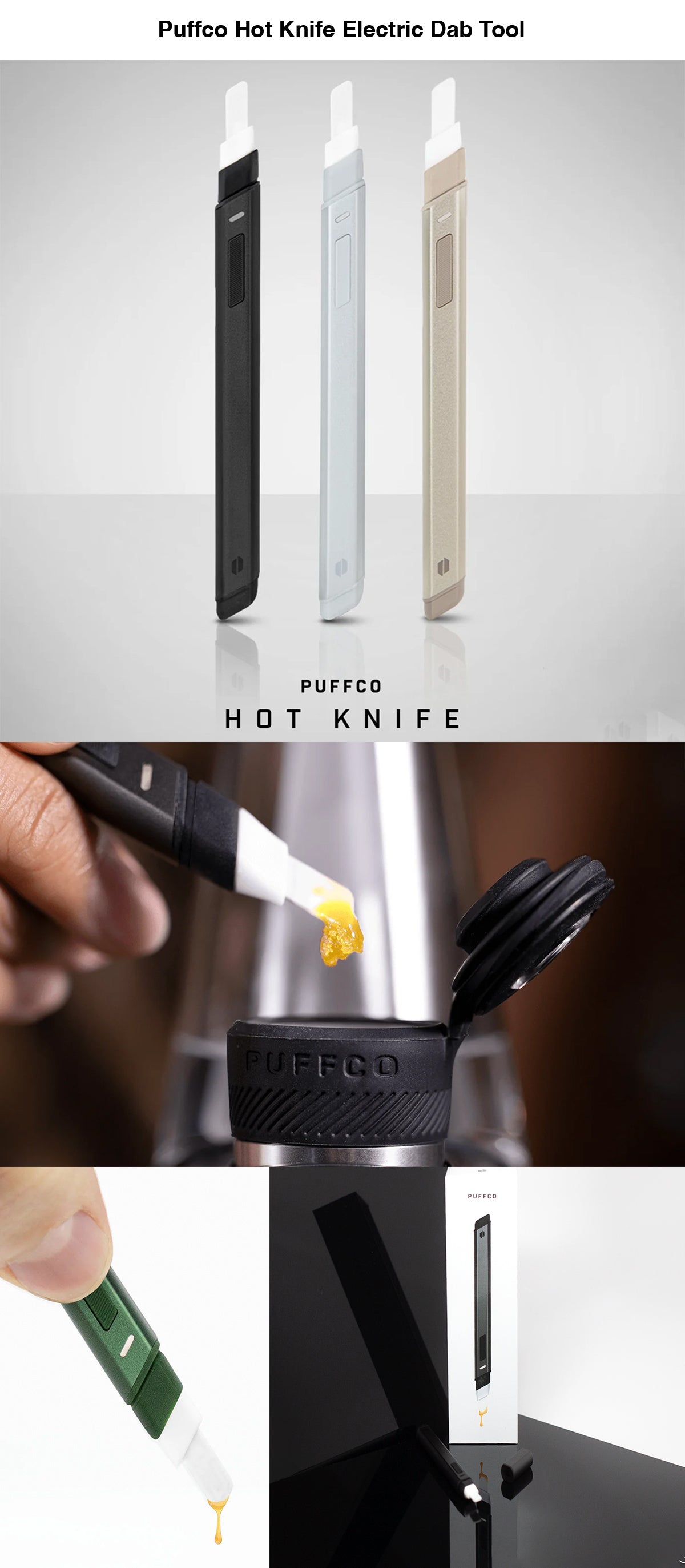 puffco hot knife electric dab tool