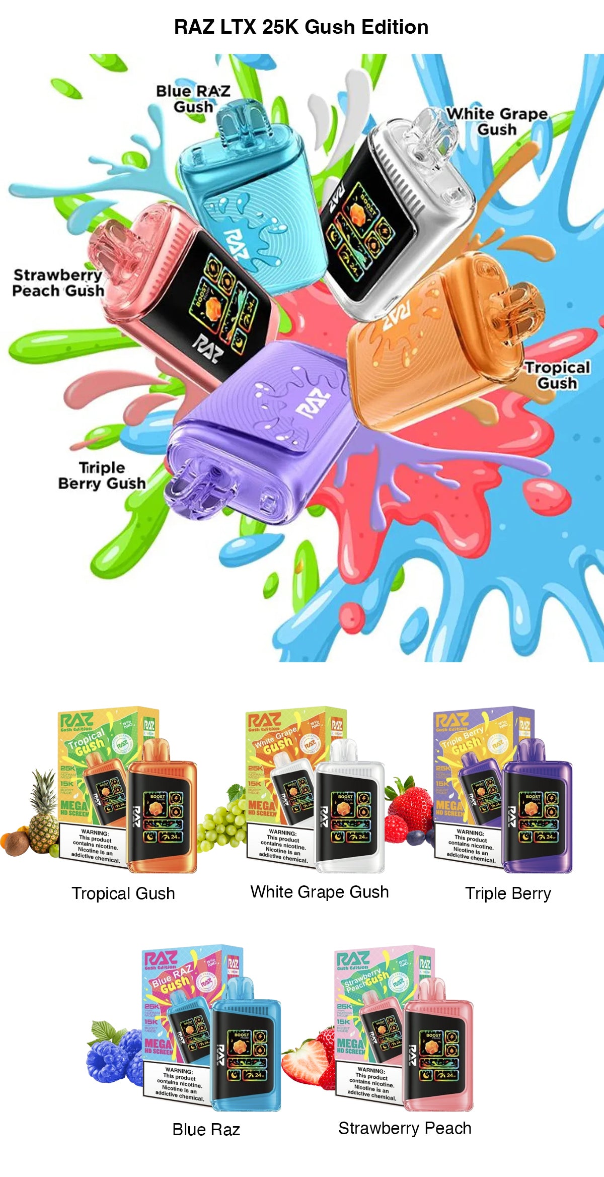 raz ltx 25k gush edition