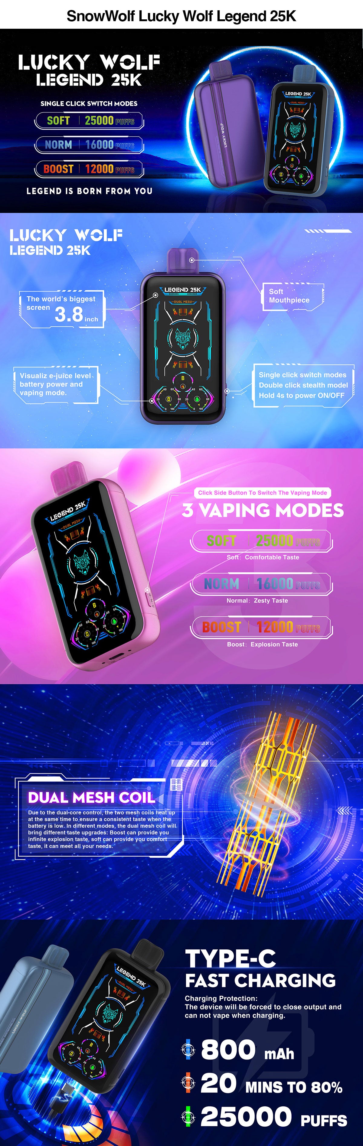 snowwolf lucky wolf legend 25k