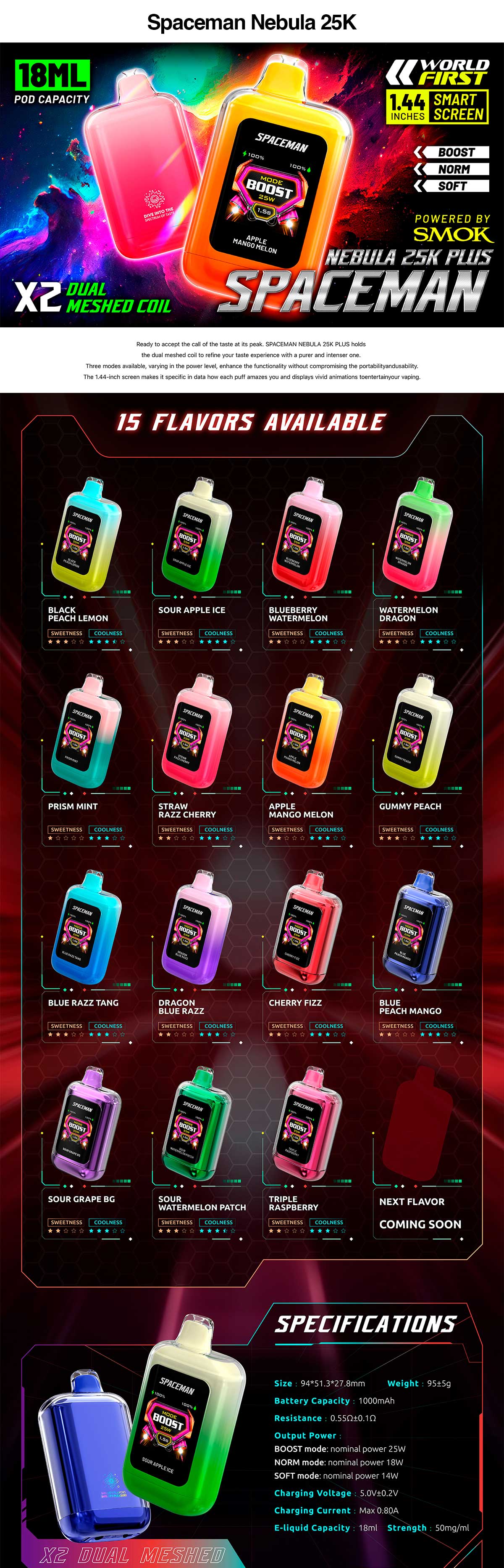 spaceman nebula 25k plus