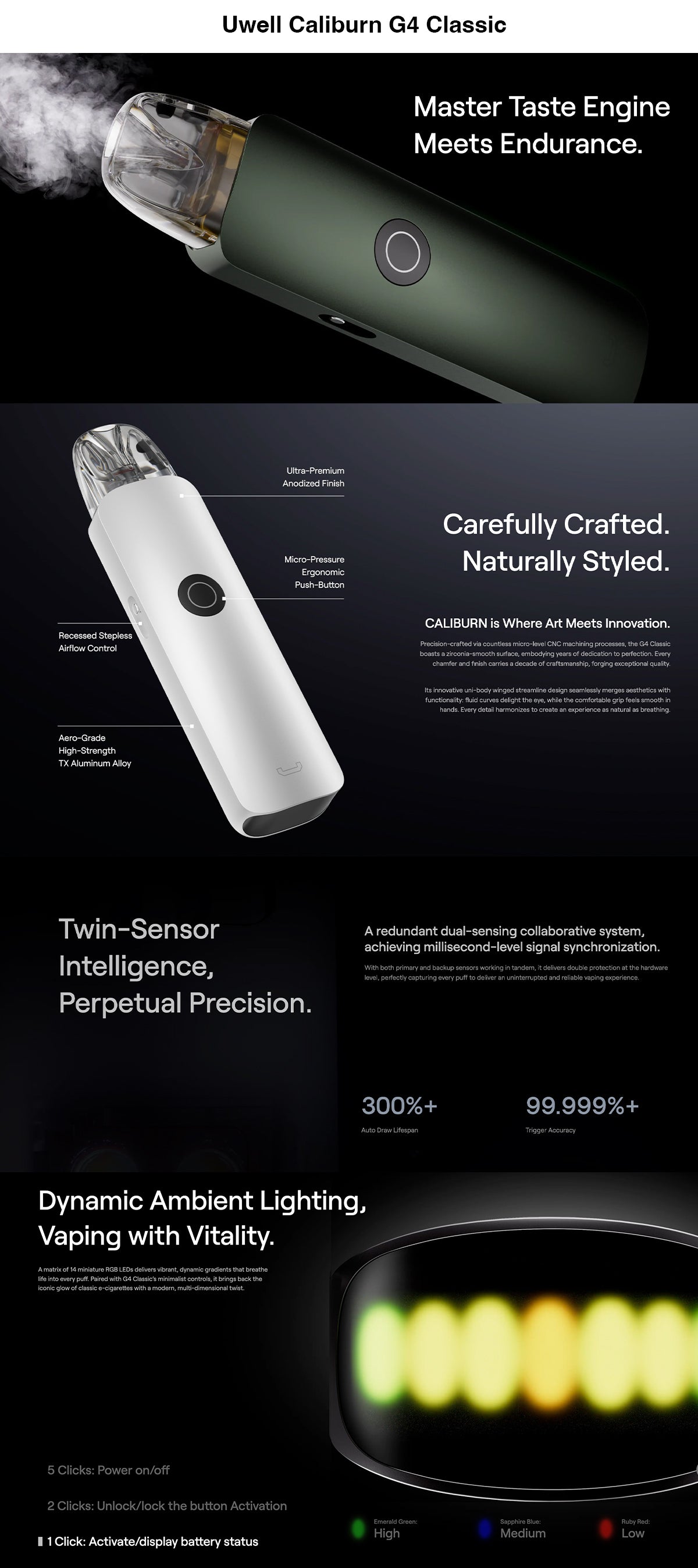 uwell caliburn g4 classic