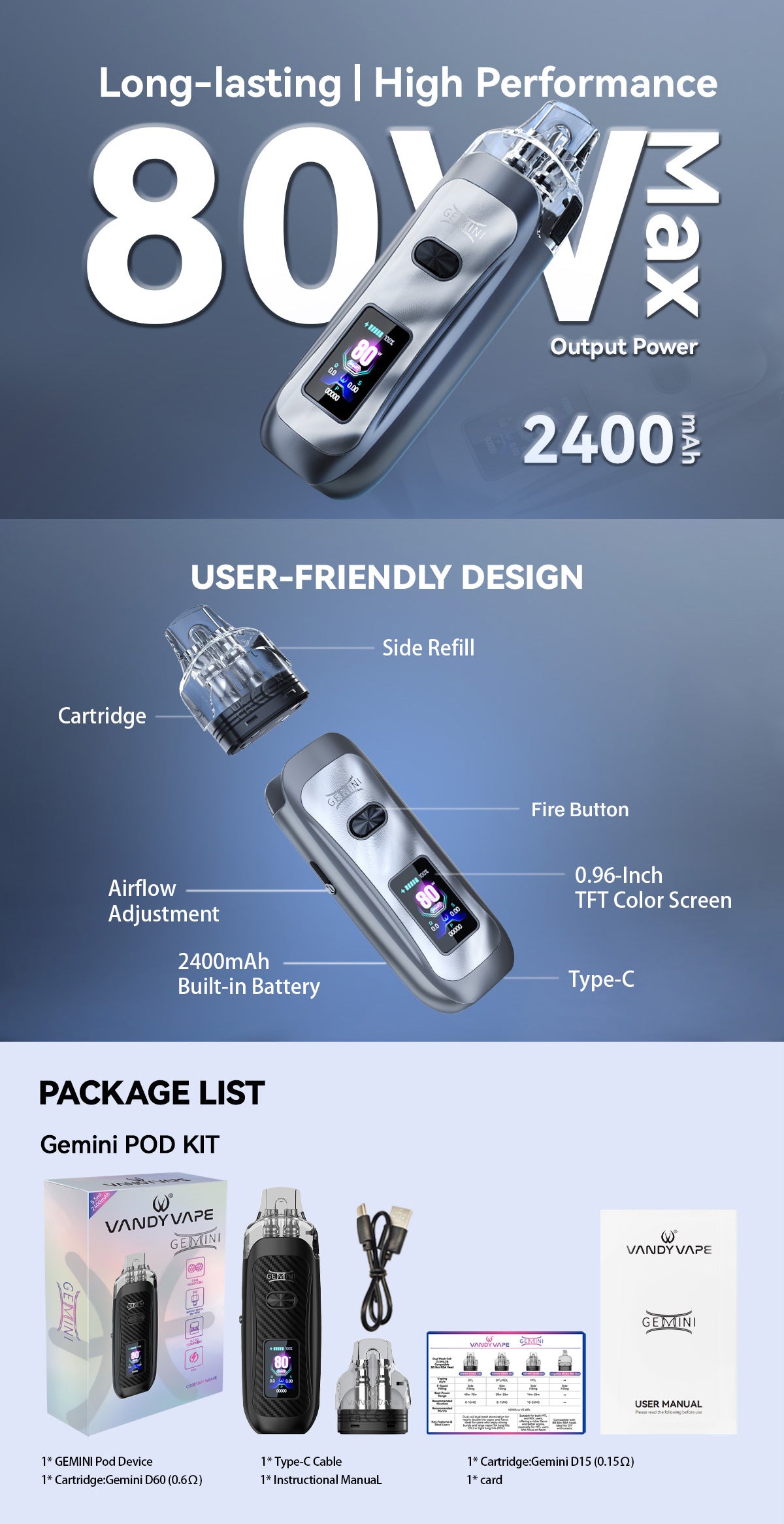 vandy vape gemini kit