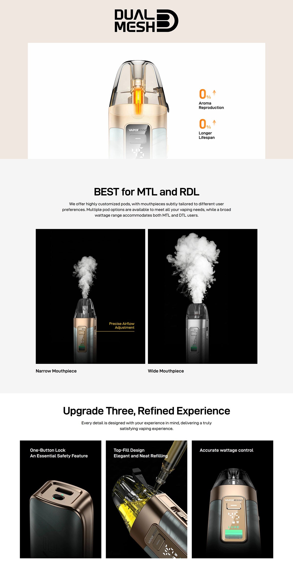 vaporesso luxe x3 kit