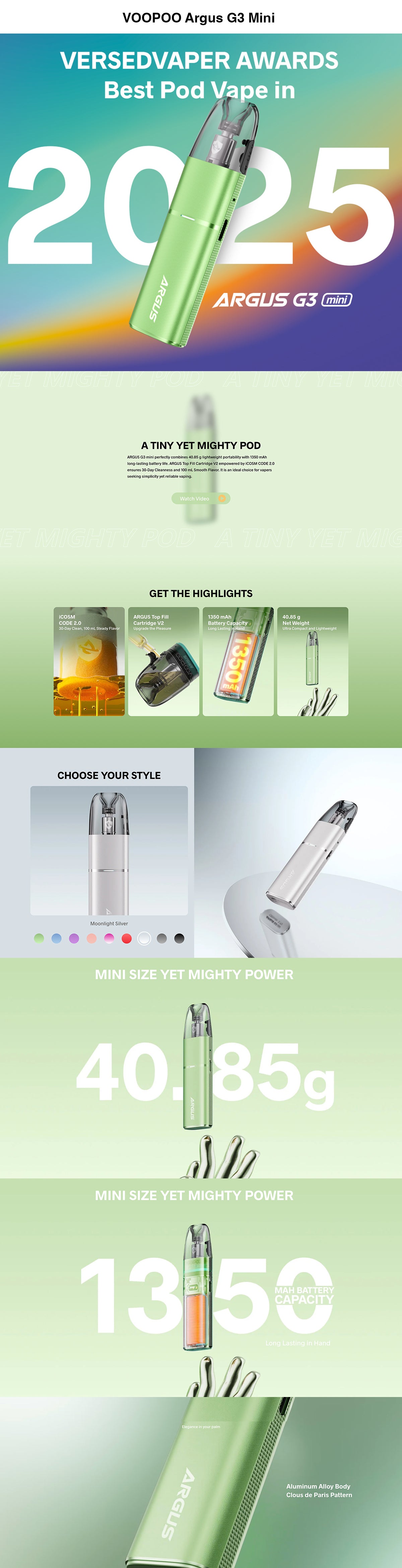 voopoo argus g3 mini