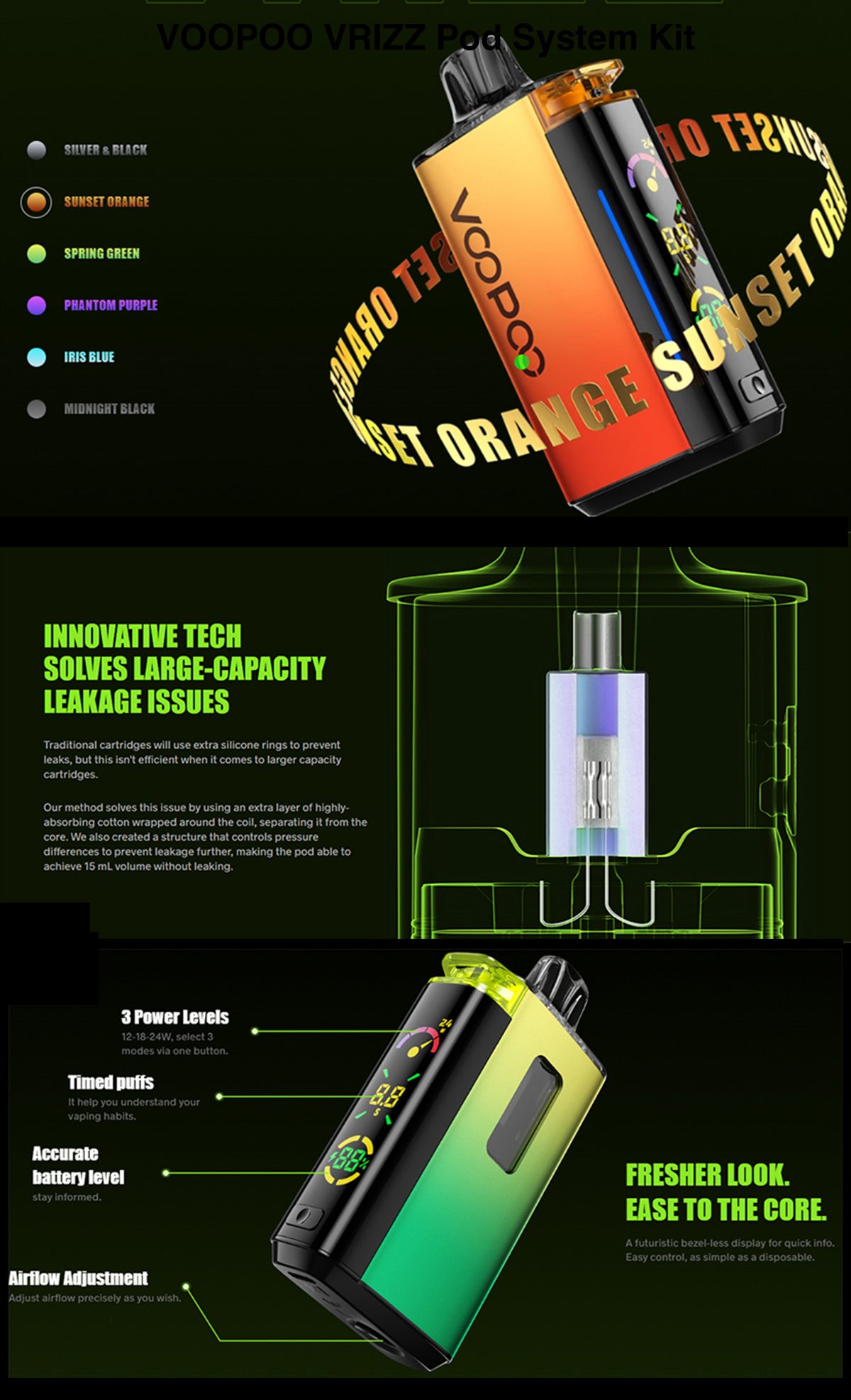 voopoo vrizz pod system kit