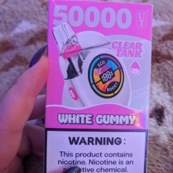 Flum UT Bar Clear Tank 50K 50000 Puffs Disposable Vape 5% | Morevaping