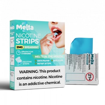 Spearmint Melta Nicotine Strips (20 Strips/Pack)