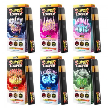Looper Super Live Badder THC-A Blend Disposable Vape Kit 1G
