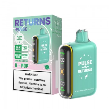 Pulse Returns 15K 15000 Puffs Disposable Vape 5%