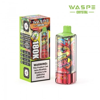 WASPE Crystal 8-in-1 180K 180000 Puffs Disposable Vape 5%