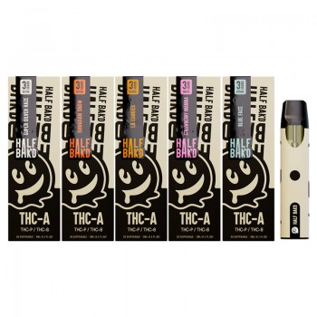 Half Bakd THC-A + THC-P + THC-8 Disposable Vape 3G