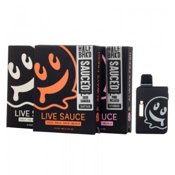 Half Bakd Sauced Collection THC Blend Disposable Vape 4G