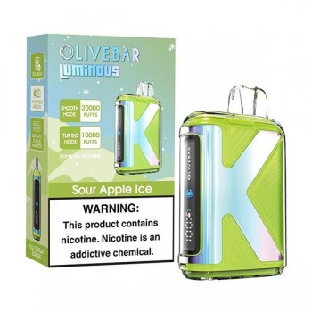 Olive Bar Luminous 20K Disposable Vape 5% (20000 Puffs)