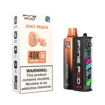Pyne Pod L&A 40K 40000 Puffs Nicotine Free Disposable Vape 0%