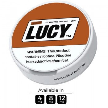 Lucy Tobacco Nicotine Pouches (15 Pouches/Can)