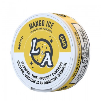L&A Mango Ice Nicotine Pouches (20 Pouches/Can)