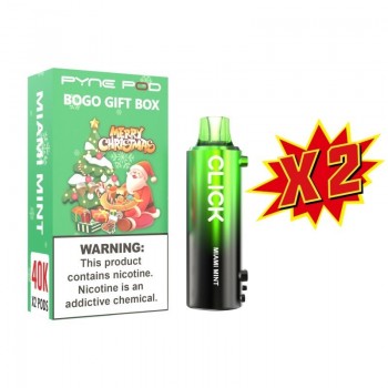 Pyne Pod Click 40K 40000 Puffs Bogo Disposable Pod 20ml