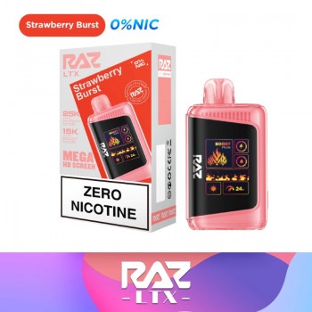 RAZ LTX 25K Nicotine Free Disposable Vape 0%